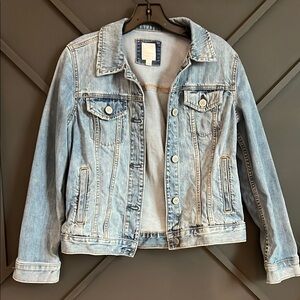 LC Lauren Conrad Light Blue Jean Jacket